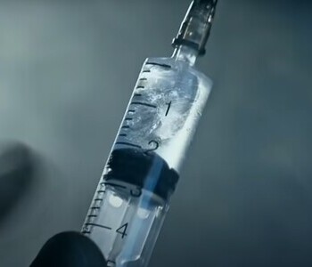 Лечение зависимости от тропикамида в Анжеро-Судженске Шприц с жидкостью